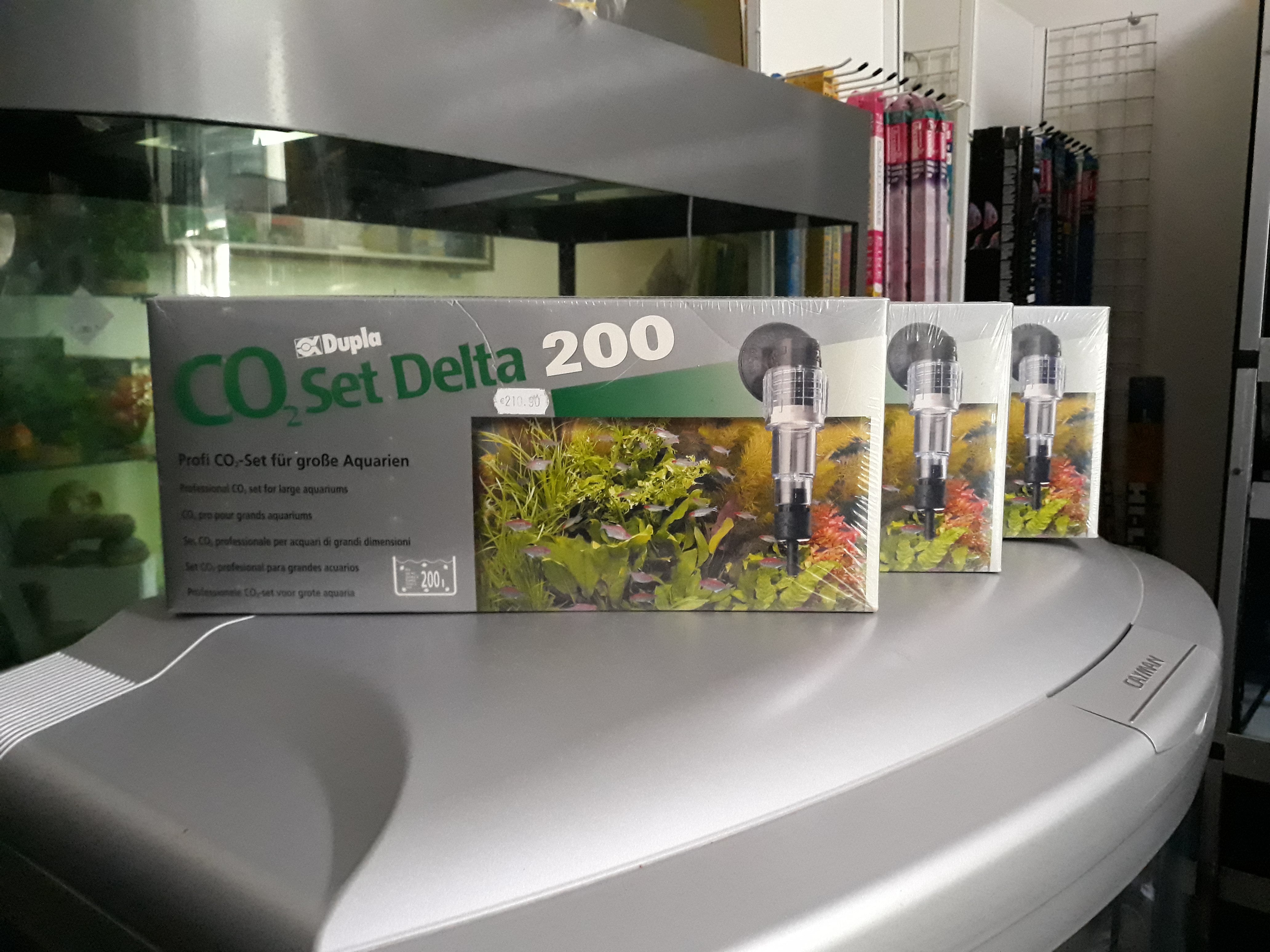 Impianto CO2 DUPLA Set Delta 200 per acquari – Blu & Verde