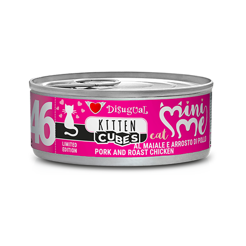 Mini Me 46 - Cubes Kitten - Maiale e Arrosto di Pollo