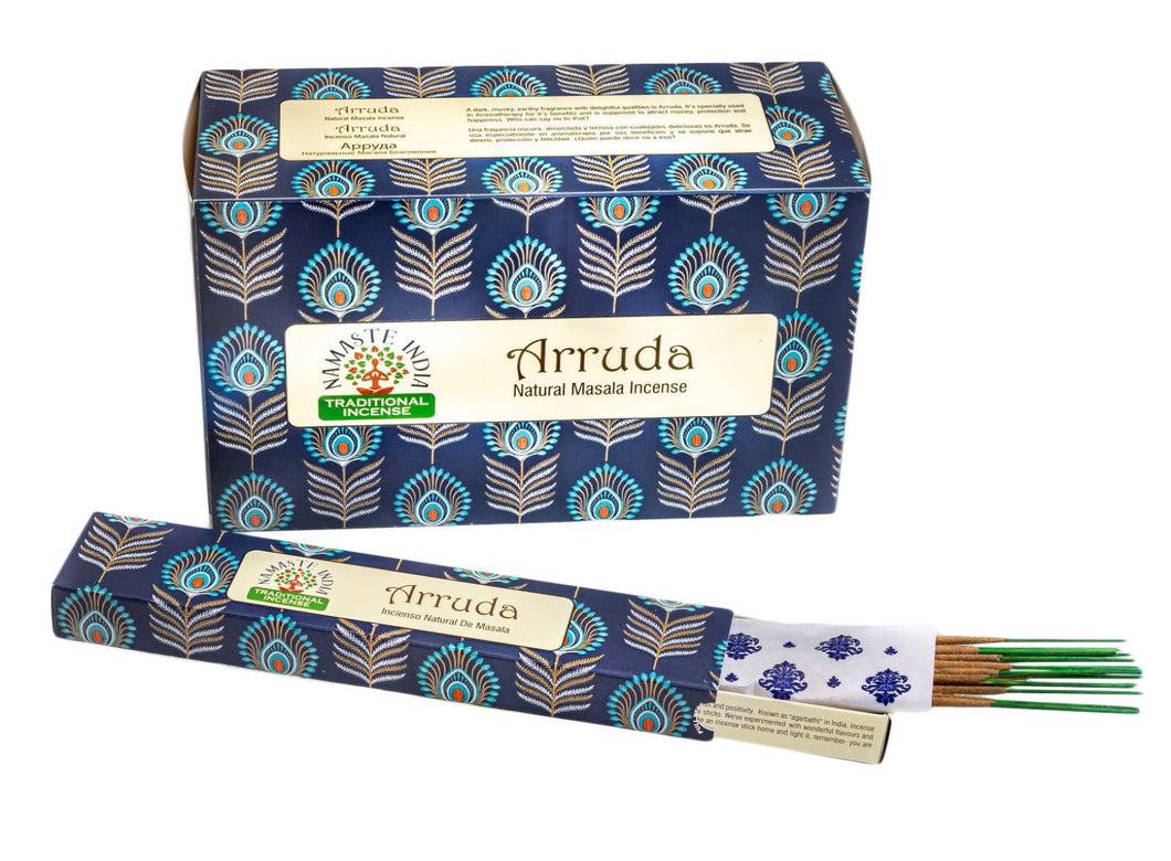 INCENSO NATURALE NAMASTE INDIA - ARRUDA