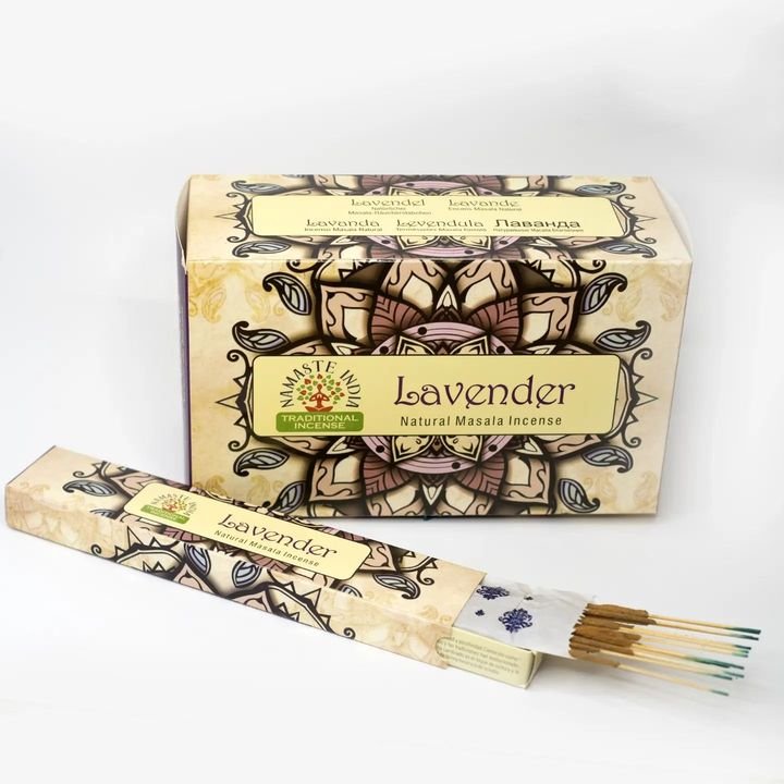 INCENSO NATURALE NAMASTE INDIA - LAVENDER