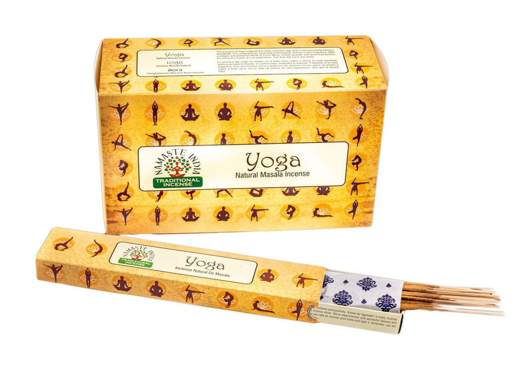 INCENSO NATURALE NAMASTE INDIA - YOGA