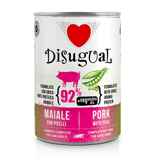 Disugual MAIALE con Piselli MonoProtein Formula