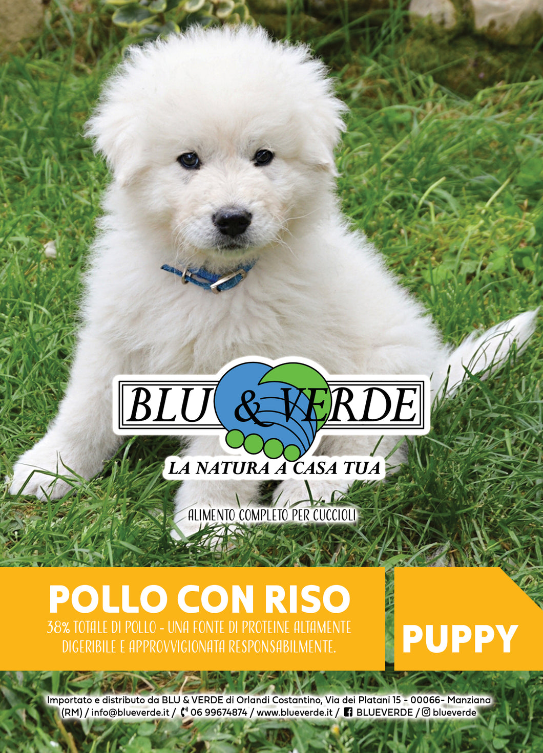 B&V Superpremium Puppy POLLO CON RISO - Taglia media